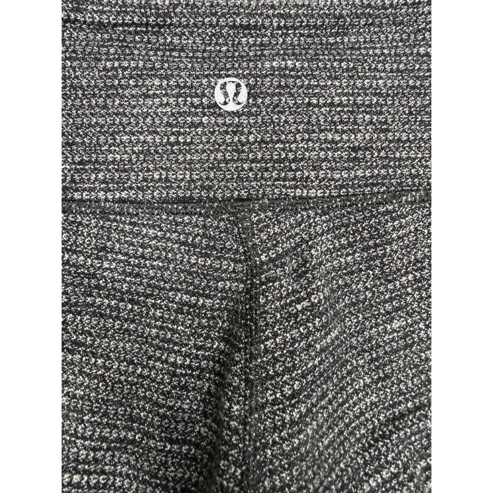 Lululemon Womens Leggings Size 6 Gray Space Dye Yoga Athletic - Picture 3 of 8